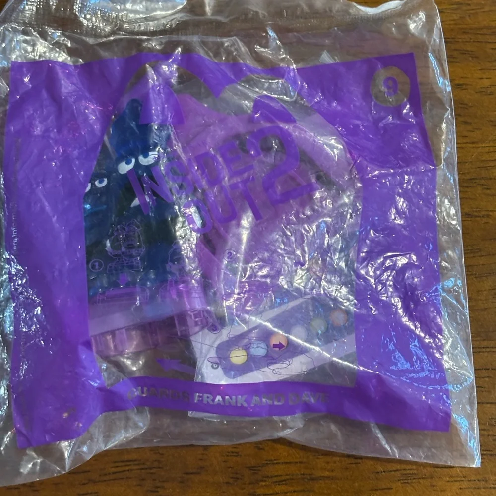McDonald’s❤️2024 m happy meal Inside Out 2 toy Frank & Dave guards